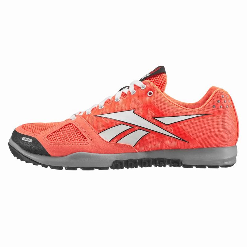 Adidasi Training Reebok Crossfit Nano 2.0 Dama Portocalii/Albi/Gri Romania AS8322CU